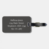 Sunrise aan Texas Coast, gepersonaliseerd Bagagelabel (Achterkant horizontaal)