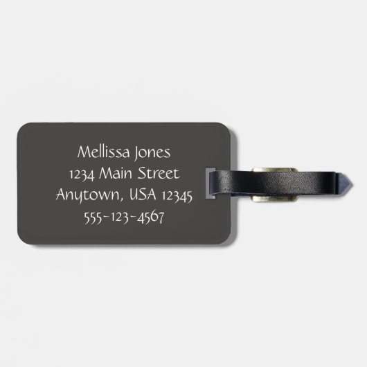 Sunrise aan Texas Coast, gepersonaliseerd Bagagelabel (Achterkant horizontaal)