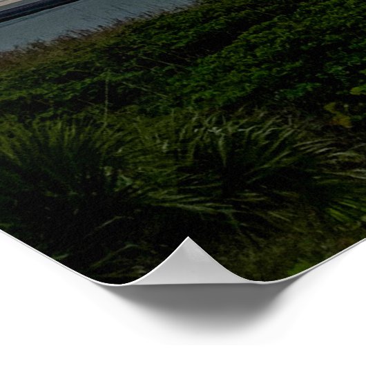 Sunrise aan Tybee Poster (Hoek)