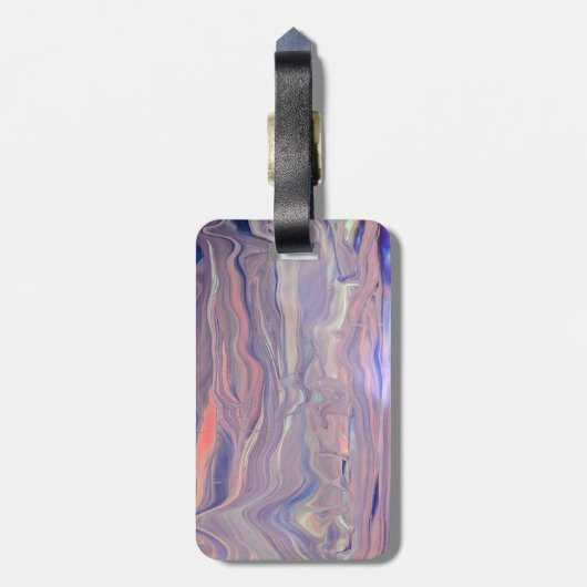 Sunrise Acrylic Pour Inspired Bagagelabel