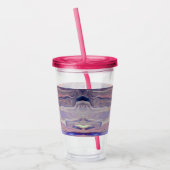 Sunrise Acrylic Pour Tumbler Acryl Drinkbeker (Links)