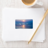 Sunrise-adreslabel Etiket (Insitu)