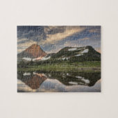 Sunrise and reflection, Glacier National Park, Legpuzzel (Horizontaal)