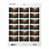 Sunrise at Dream Lake II Etiket (Full Sheet)