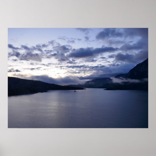 Sunrise at St. Mary Lake II Poster (Voorkant)