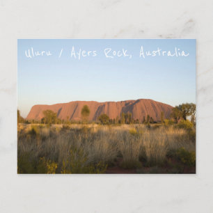 Sunrise at Uluru / Ayers Rock, Australië Briefkaart