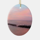 Sunrise at Waikiki Beach Keramisch Ornament (Rechts)