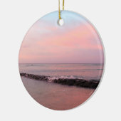 Sunrise at Waikiki Beach Keramisch Ornament (Links)
