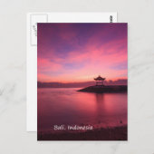 Sunrise, Bali, Indonesië Briefkaart (Voorkant / Achterkant)