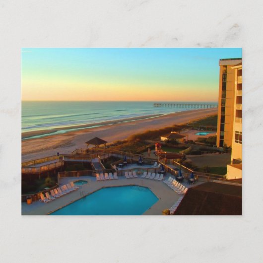 Sunrise Beach Briefkaart (Voorkant)