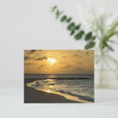Sunrise Beach Briefkaart (Staand voorkant)