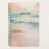 Sunrise Beach |  gepersonaliseerde jaarplanner Planner (Voorkant)