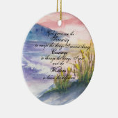 Sunrise Beach Serenity Keramisch Ornament (Rechts)