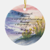 Sunrise Beach Serenity Keramisch Ornament (Voorkant)