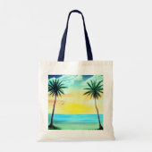 Sunrise Beach Tote Bag (Achterkant)