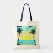 Sunrise Beach Tote Bag (Voorkant)