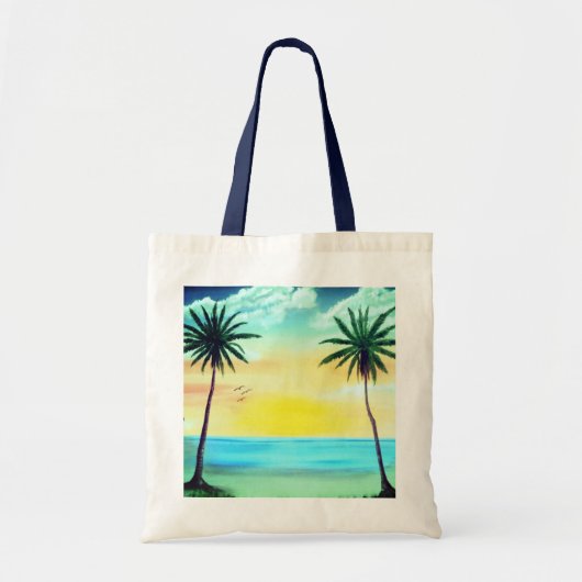 Sunrise Beach Tote Bag (Voorkant)