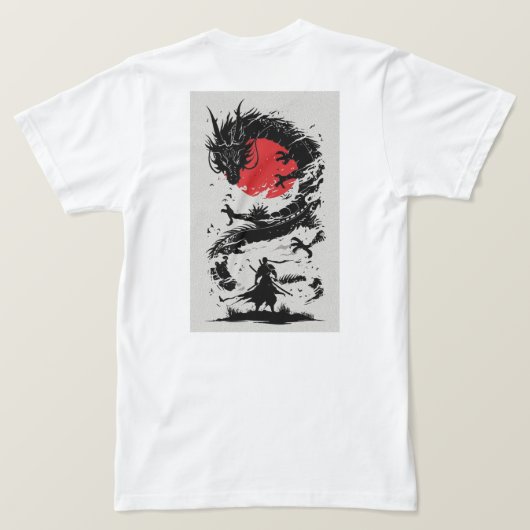 Sunrise Beach Vibes T-shirt – Retro Sunset Style (Design achterkant)