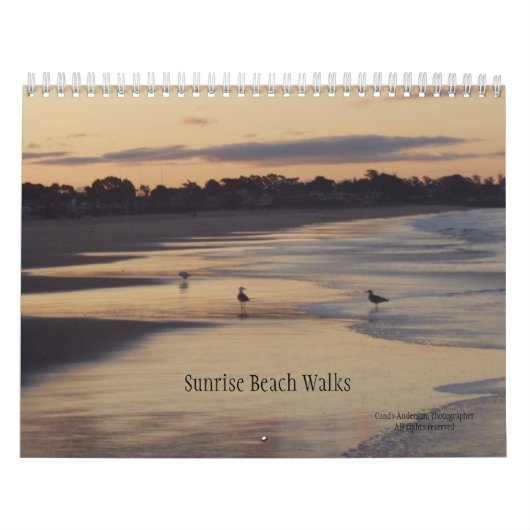 Sunrise Beach Walks Kalender (Hoes)