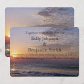 Sunrise Beach Weddenschap Kaart (Voorkant / Achterkant)