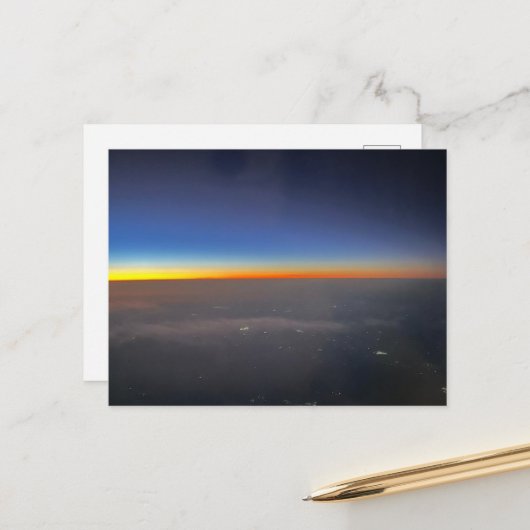 Sunrise Beauty Briefkaart (Voorkant / Achterkant in situ)