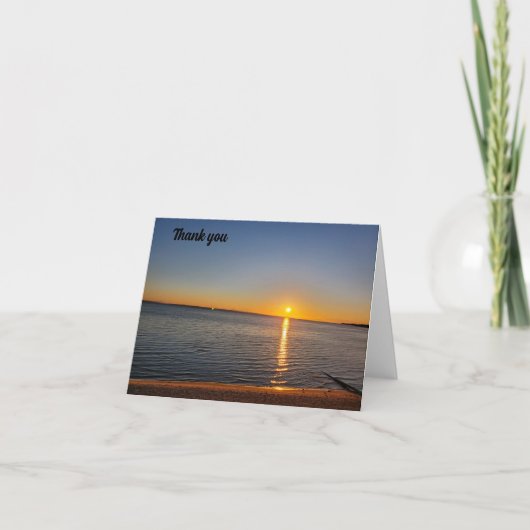 Sunrise Bedankkaart (Voorkant)