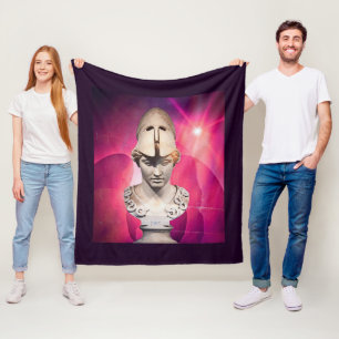 Sunrise Berlin Statue Fleece Deken