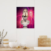 Sunrise Berlin Statue Poster (Keuken)