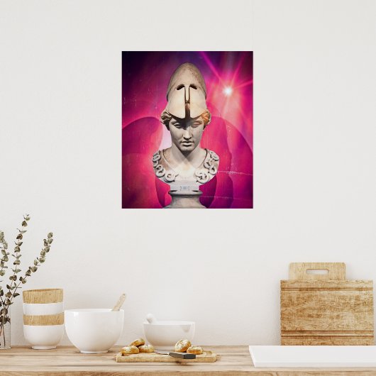 Sunrise Berlin Statue Poster (Keuken)