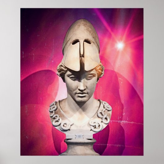 Sunrise Berlin Statue Poster (Voorkant)