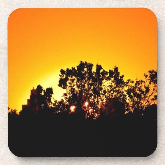 Sunrise Bier Onderzetter (Voorkant)