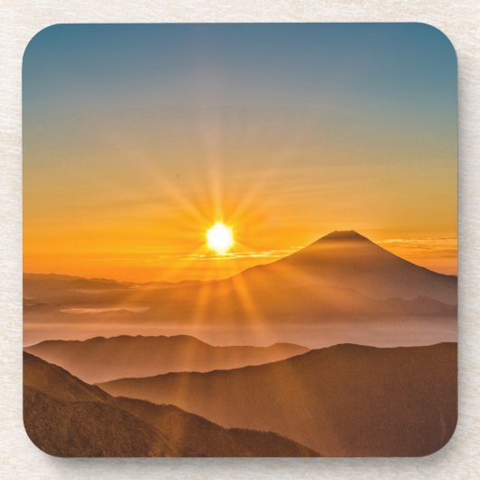 Sunrise Bier Onderzetter (Voorkant)