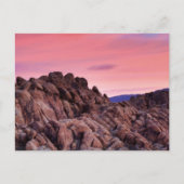 Sunrise bij Alabama Hills Briefkaart (Voorkant)