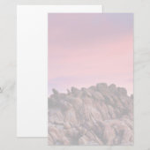 Sunrise bij Alabama Hills Briefpapier (Voorkant / Achterkant)