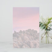 Sunrise bij Alabama Hills Briefpapier (Staand voorkant)