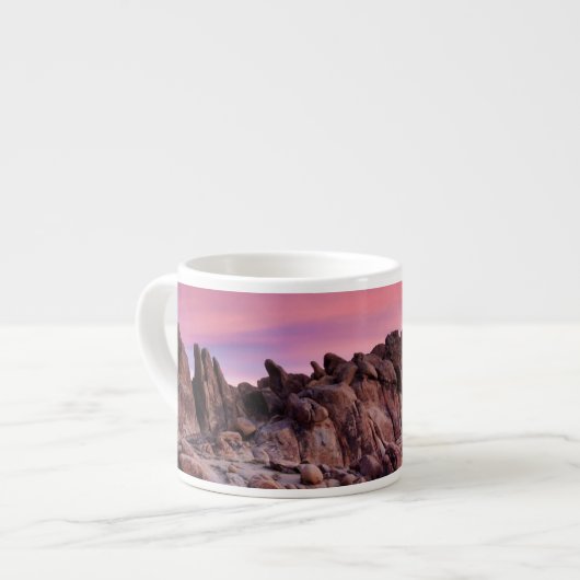 Sunrise bij Alabama Hills Espresso Kop (Links)