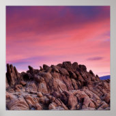 Sunrise bij Alabama Hills Poster (Voorkant)