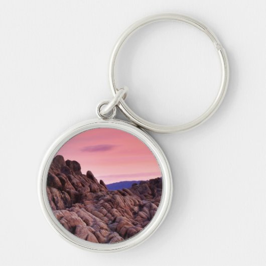 Sunrise bij Alabama Hills Sleutelhanger (Voorkant)
