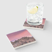 Sunrise bij Alabama Hills Stenen Onderzetter (Zijkant)