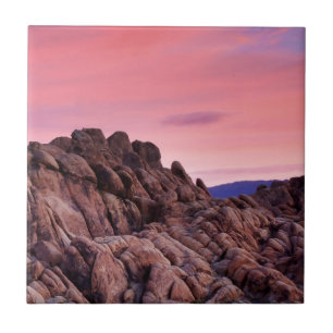 Sunrise bij Alabama Hills Tegeltje