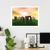 Sunrise bij Avalon Poster (Thuiskantoor)