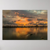 Sunrise bij Biscayne Bay Poster (Voorkant)