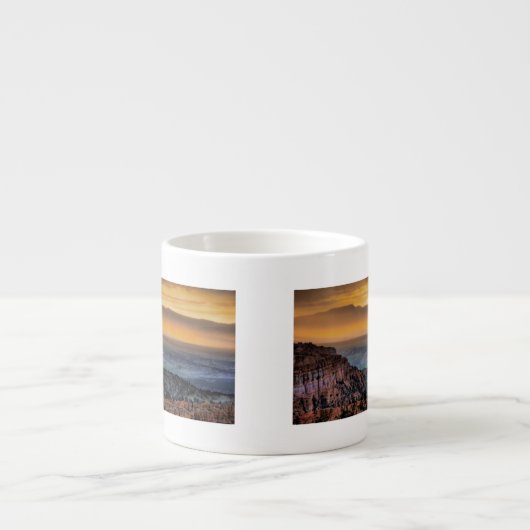 Sunrise bij Bryce Canyon Espresso Kop (Voorkant)