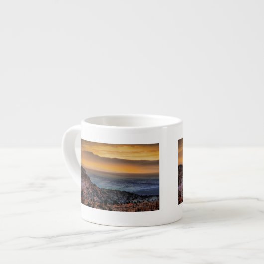 Sunrise bij Bryce Canyon Espresso Kop (Links)
