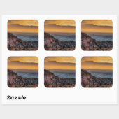 Sunrise bij Bryce Canyon Vierkante Sticker (Vel)