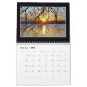 Sunrise bij CJ Brown Reservoir 2023 Kalender (Feb 2026)