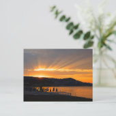 Sunrise bij de Promenade des Anglais Briefkaart (Staand voorkant)