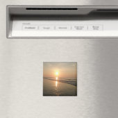 Sunrise bij Folly Beach Magneet (Insitu (Vaatwasser))