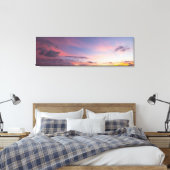 Sunrise bij Fort Pierce, Florida Canvas Afdruk (Insitu (Slaapkamer))