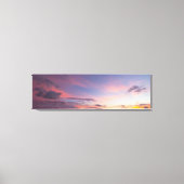 Sunrise bij Fort Pierce, Florida Canvas Afdruk (Voorkant)